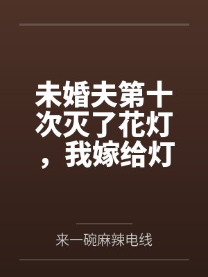 未婚夫第十次灭了花灯,我嫁给灯神后他却求我回头